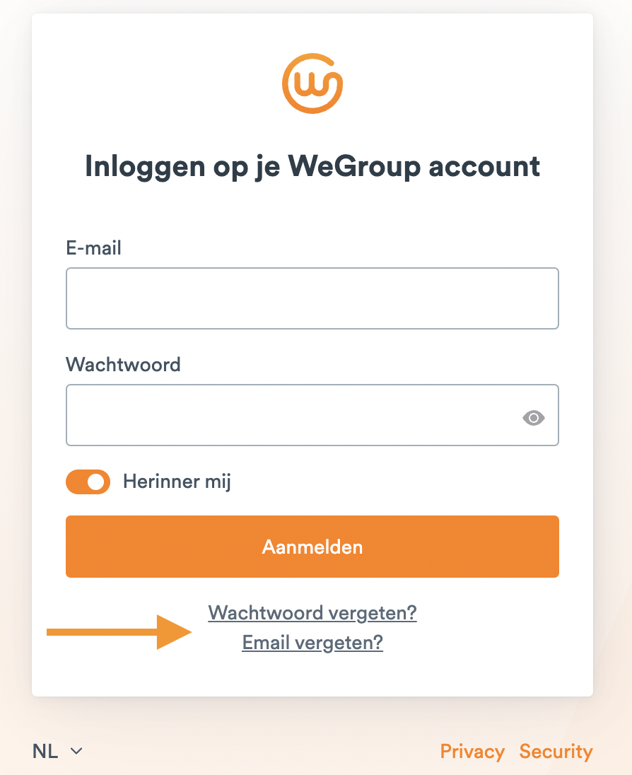 Inlogproblemen WeGroupplatform